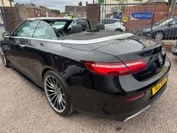MERCEDES-BENZ E-CLASS 2.0 E220d AMG Line (Premium) Cabriolet 2dr Diesel G-Tronic+ Euro