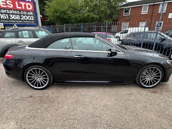 MERCEDES-BENZ E-CLASS 2.0 E220d AMG Line (Premium) Cabriolet 2dr Diesel G-Tronic+ Euro