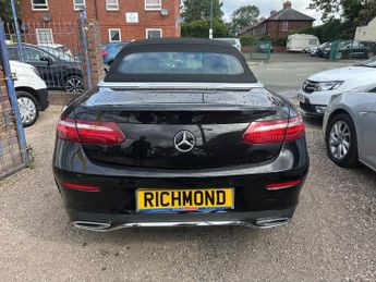 MERCEDES-BENZ E-CLASS 2.0 E220d AMG Line (Premium) Cabriolet 2dr Diesel G-Tronic+ Euro