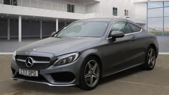MERCEDES-BENZ C-CLASS 2.0 C200 AMG Line Coupe 2dr Petrol G-Tronic+ Euro 6 (s/s) (184 p