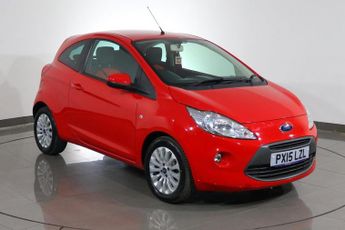 Ford Ka 1.2 Zetec Hatchback 3dr Petrol Manual Euro 5 (s/s) (69 ps)