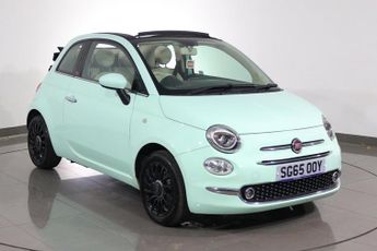 Fiat 500 1.2 ECO Lounge Convertible 2dr Petrol Manual Euro 6 (s/s) (69 bh