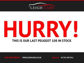 PEUGEOT 108 1.0 Allure Hatchback 5dr Petrol 2 Tronic Euro 6 (68 ps)