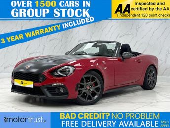 Abarth 124 Spider 1.4 MultiAir Convertible 2dr Petrol Auto Euro 6 (170 ps)