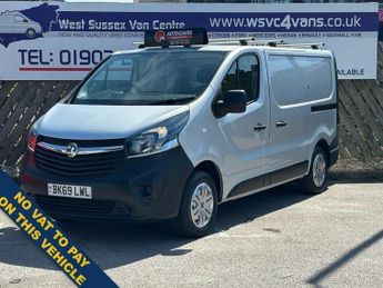 Vauxhall Vivaro 1.6CDTi [95PS] 2700 L1H1 SWB [NOVAT][A/C][DEADLOCKS]