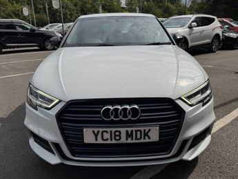 AUDI A3 1.5 TFSI CoD Black Edition Sportback 5dr Petrol S Tronic Euro 6 