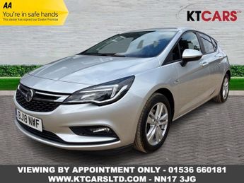 Vauxhall Astra 1.6 CDTi ecoTEC BlueInjection Tech Line Nav Hatchback 5dr Diesel