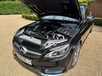 MERCEDES-BENZ C-CLASS 2.1 C220d AMG Line (Premium Plus) Coupe 2dr Diesel G-Tronic+ Eur