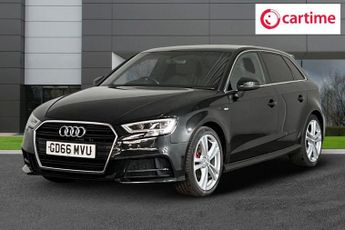 AUDI A3 1.6 TDI S line Sportback 5dr Diesel Manual Euro 6 (s/s) (110 ps)