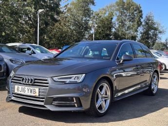 AUDI A4 AVANT 2.0 TDI S line Estate 5dr Diesel S Tronic Euro 6 (s/s) (190 ps)