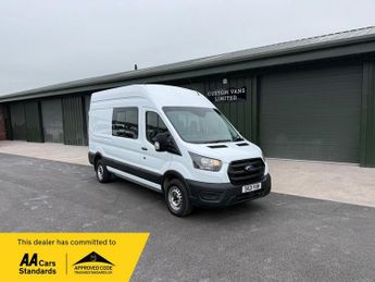 Ford Transit FORD TRANSIT LEADER DOUBLE CAB 2.0 130PS CREW VAN ***VAT INCLUDE