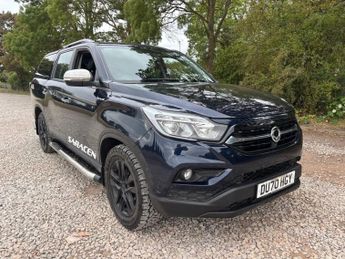 Ssangyong Musso 2.2D Saracen Pickup Double Cab 4dr Diesel Manual 4WD Euro 6 (181