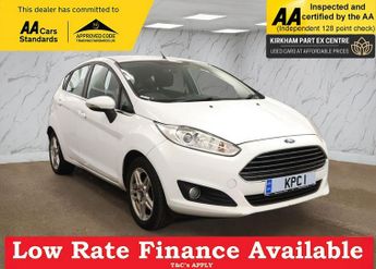 Ford Fiesta 1.25 Zetec Hatchback 5dr Petrol Manual Euro 5 (82 ps) NATIONWIDE