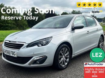 Peugeot 308 1.6 BlueHDi Allure Hatchback 5dr Diesel Manual Euro 6 (s/s) (120
