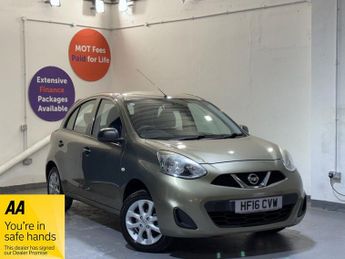 Nissan Micra 1.2 Vibe Hatchback 5dr Petrol Manual Euro 6 (80 ps)