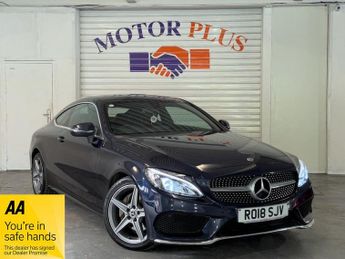 Mercedes C Class 2.1 C220d AMG Line Coupe 2dr Diesel G-Tronic+ Euro 6 (s/s) (170 