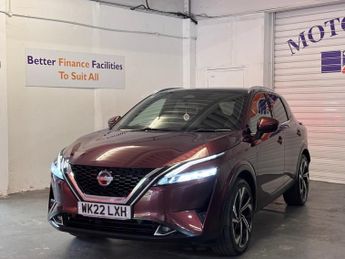 NISSAN QASHQAI 1.3 DIG-T MHEV Tekna+ SUV 5dr Petrol Hybrid XTRON Euro 6 (s/s) (