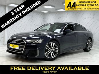 AUDI A6 SALOON 2.0 TDI 40 S line Saloon 4dr Diesel S Tronic quattro Euro 6 (s/s