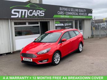 FORD FOCUS 1.6 Titanium Estate 5dr Petrol Powershift Euro 6 (125 ps)