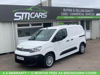 Citroen Berlingo 1.5 BlueHDi 650 Enterprise M Panel Van 5dr Diesel Manual SWB Eur