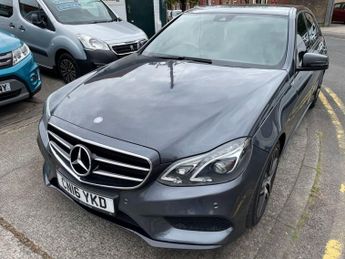 MERCEDES-BENZ E-CLASS  E220 BLUETEC AMG NIGHT EDITION 4DR SALOON 2.1 DIESEL AUTOMATIC 