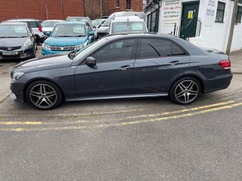 MERCEDES-BENZ E-CLASS  E220 BLUETEC AMG NIGHT EDITION 4DR SALOON 2.1 DIESEL AUTOMATIC 