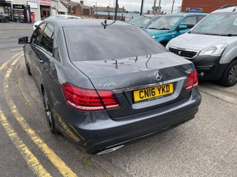 MERCEDES-BENZ E-CLASS  E220 BLUETEC AMG NIGHT EDITION 4DR SALOON 2.1 DIESEL AUTOMATIC 