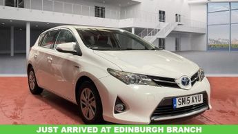 Toyota Auris 1.8 VVT-h Icon Hatchback 5dr Petrol Hybrid CVT Euro 5 (s/s) (136
