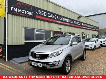 Kia Sportage 1.6 GDi EcoDynamics 2 SUV 5dr Petrol Manual 2WD Euro 5 (s/s) (13