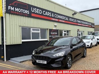Ford Focus 1.0T EcoBoost ST-Line Hatchback 5dr Petrol Manual Euro 6 (s/s) (