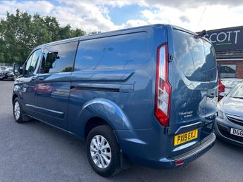 FORD TRANSIT CUSTOM 2.0 320 EcoBlue Limited Crew Van Double Cab 5dr Diesel Auto L2 H