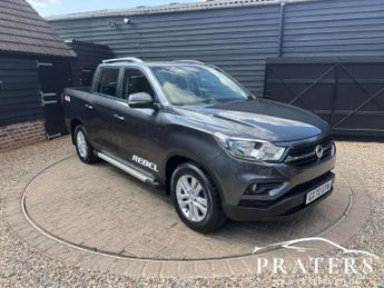 Ssangyong Musso 2.2D Rebel Pickup Double Cab 4dr Diesel Auto 4WD Euro 6 (181 ps)