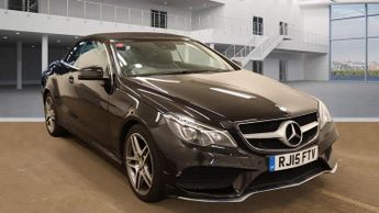 MERCEDES-BENZ E-CLASS 2.1 E220 BlueTEC AMG Line Cabriolet 2dr Diesel G-Tronic+ Euro 6 