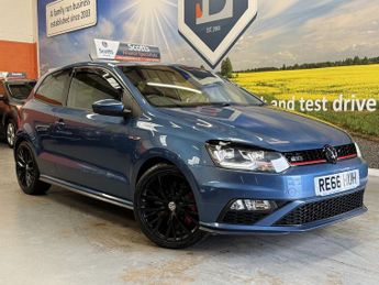 Volkswagen Polo 1.8 TSI BlueMotion Tech GTI Hatchback 3 Door Petrol Manual Blue 
