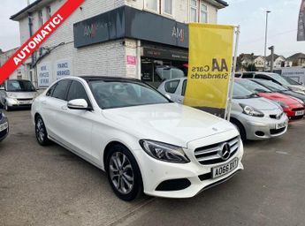 Mercedes C Class 2.0 C200 Sport (Premium) Saloon 4dr Petrol 7G-Tronic+ Euro 6 (s/