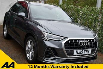 Audi Q3 1.5TFSi 35 S-LINE 5 DOOR 6-SPEED 148 BHP (EURO 6)
