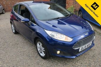 Ford Fiesta 1.25 Zetec Hatchback 3dr Petrol Manual Euro 6 (82 ps) SERVICE HI