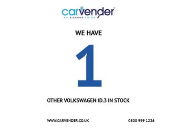 VOLKSWAGEN ID.3 Pro Performance 58kWh Life Hatchback 5dr Electric Auto (204 ps)