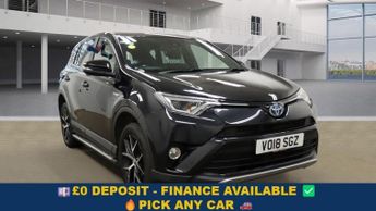 Toyota RAV4 2.5 VVT-h Design SUV 5dr Petrol Hybrid CVT Euro 6 (s/s) (197 ps)