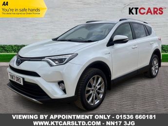 Toyota RAV4 2.5 VVT-h Excel SUV 5dr Petrol Hybrid CVT 4WD Euro 6 (s/s) (Safe