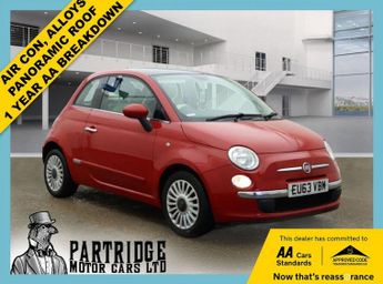 Fiat 500 1.2 Lounge Hatchback 3dr Petrol Manual Euro 4 (69 bhp)