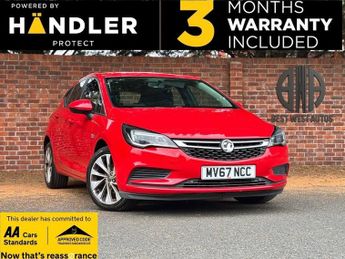 Vauxhall Astra 1.4i Turbo Energy Hatchback 5dr Petrol Manual Euro 6 (125 ps)