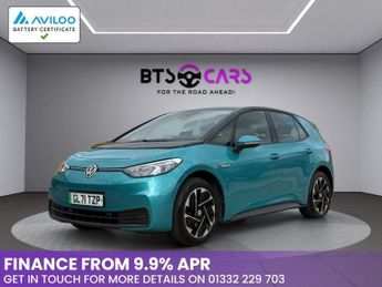 Volkswagen ID.3 Pro Performance 58kWh Life Hatchback 5dr Electric Auto (204 ps)