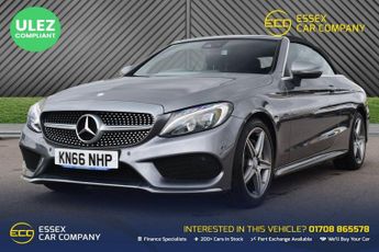 Mercedes C Class 2.1 C220d AMG Line Cabriolet 2dr Diesel G-Tronic+ Euro 6 (s/s) (