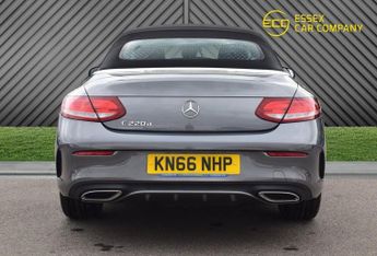 MERCEDES-BENZ C-CLASS 2.1 C220d AMG Line Cabriolet 2dr Diesel G-Tronic+ Euro 6 (s/s) (