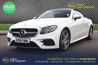 Mercedes E Class 2.0 E220d AMG Line Cabriolet 2dr Diesel G-Tronic+ Euro 6 (s/s) (