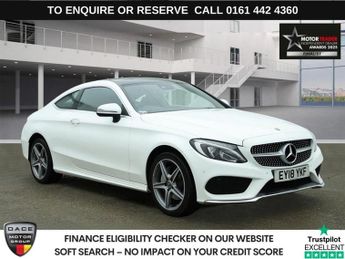 Mercedes C Class 2.0 C200 AMG Line (Premium Plus) Coupe 2dr Petrol G-Tronic+ 4MAT
