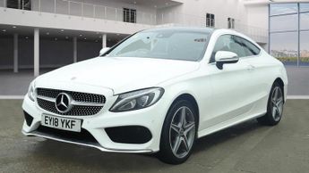 MERCEDES-BENZ C-CLASS 2.0 C200 AMG Line (Premium Plus) Coupe 2dr Petrol G-Tronic+ 4MAT