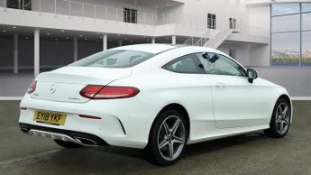 MERCEDES-BENZ C-CLASS 2.0 C200 AMG Line (Premium Plus) Coupe 2dr Petrol G-Tronic+ 4MAT