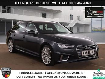 Audi A4 2.0 TDI 40 S line Estate 5dr Diesel S Tronic Euro 6 (s/s) (190 p
